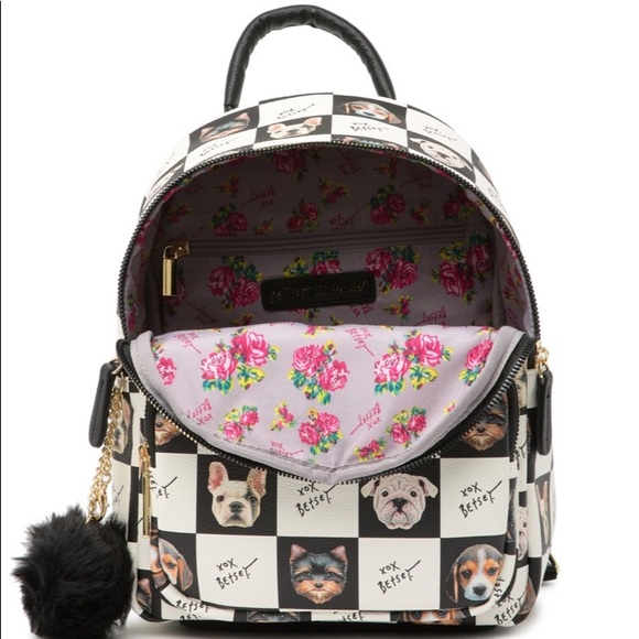 🎉Last One!!🎉 NEW Betsey Johnson FurPup Backpack - Picture 5 of 5